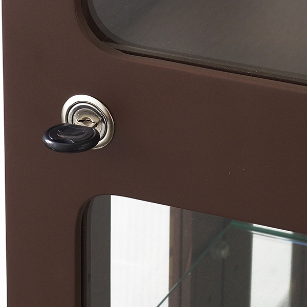 海外正規品 コレクションケース ガラスケース 鍵付き 背面ミラー 高さ150cm 送料無料 ガラスキャビネット ディスプレイラック 飾り棚 完成品 収納 超人気 Olsonesq Com