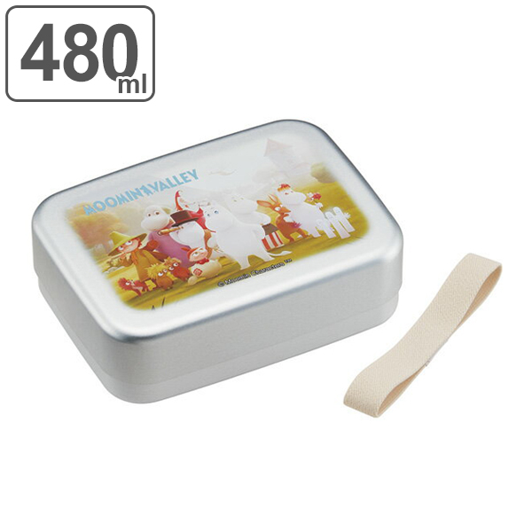 お弁当箱 1段 アルミ アルミ弁当箱 ムーミン アニメーション 480ml 子供 ランチボックス 弁当箱 幼稚園 保育園 キャラクター キッズ の通販はau Pay マーケット リビングート 商品ロットナンバー