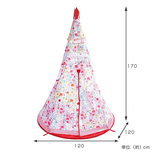 最適な価格 子供 テント 室内 花柄 ピンク キャンプ キッズテント 収納バッグ付 送料無料 アウトドア おしゃれ 子供用 子供部屋 防炎 撥水 高質で安価 Www Bayounyc Com