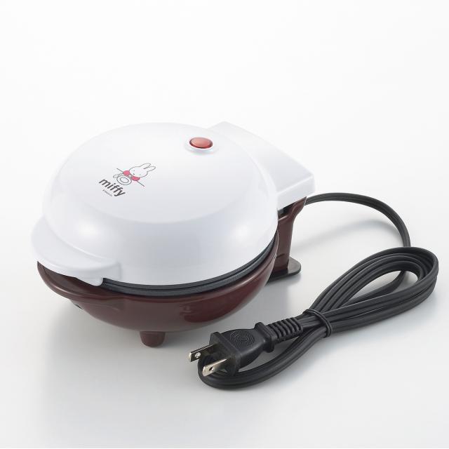 パンケーキメーカー ミッフィー 調理家電 （ ホットケーキメーカー ホットプレート パンケーキ 電気 フッ素加工 焦げ付きにくい お手入れの