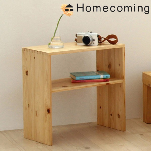 テーブル ひのき ナイトテーブル 幅50cm Homecoming 机 天然木 木製 （ 送料無料 サイドテーブル ミニテーブル つくえ