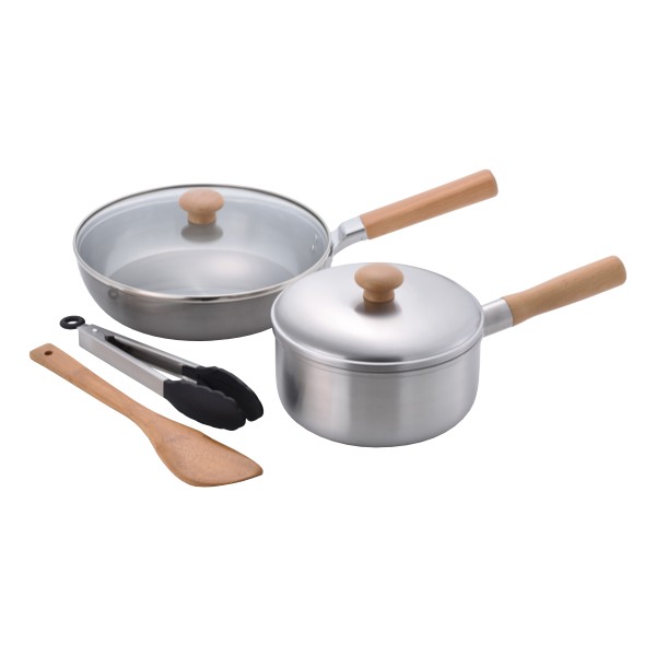最安値特価 鍋セット IH対応 日本製 千歳 片手鍋 18cm 蓋付フライパン 24cm トング ターナー 5点セット ( ガス火対応 鉄フライパン 蓋付き フタ付きの通販はau PAY マーケット - リビングート|商品ロットナ 本物保証新作
