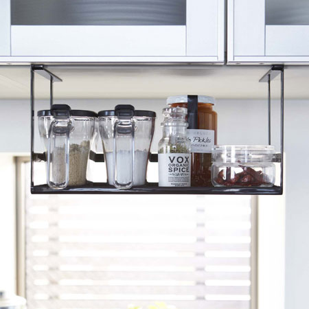 吊り下げラック 戸棚下調味料ラック タワー Tower 山崎実業 スチール製 吊り下げ収納 キッチンラック 吊戸棚下収納 吊り戸棚下収の通販はau Pay マーケット お弁当グッズのカラフルbox 商品ロットナンバー