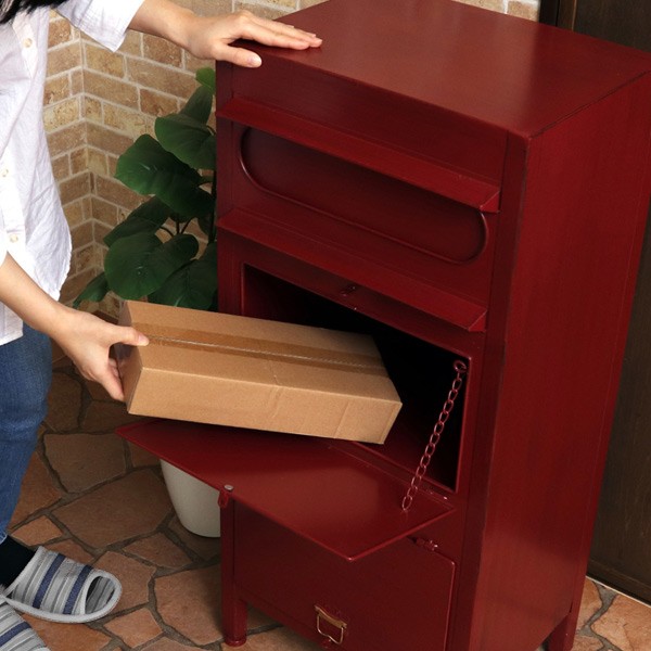 超特価定番 郵便ポスト 送料無料 宅配BOX 屋外 ポスト 荷物受け の通販はau PAY マーケット - インテリアパレット|商品 宅配ボックス Caleb カレブ 一戸建て用 おしゃれ スタンドタイプ 置き型 ( 大人気定番