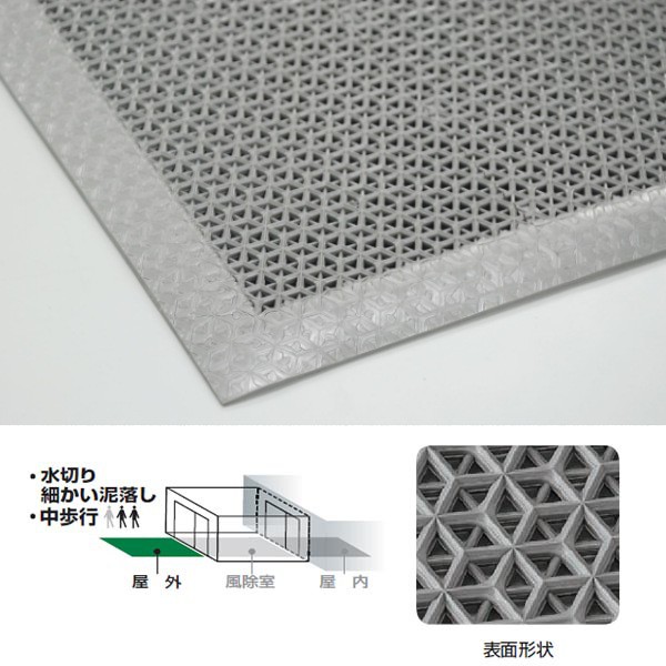 だから 玄関マット コンドル 山崎産業 玄関 マット 屋の通販はau PAY マーケット - お弁当グッズのカラフルBOX|商品ロットナ 屋外 業務用 150×225cm ブイステップマット7 ドアマット サイズオーダー ( ♓あります