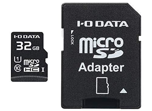 アイ・オー・データ microSDカード 32GB UHS-I(スピードクラス1)/Class10対応 Nintendo Switch動作確認済 ドライブレコーダー向け 耐X線