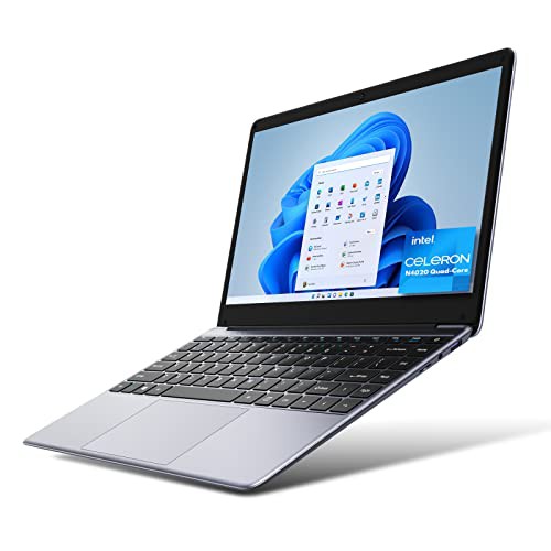 【2022 新モデル】ノートパソコン Herobook Pro14.1インチ CHUWI N4020 Win10搭載(Windows 11対応) 8GB RAM+256GB ROM+TF拡張, 薄型PC ノ