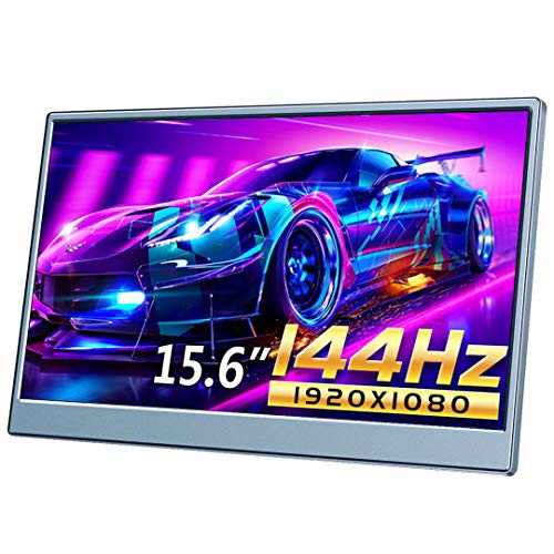 144hz 1MS モバイルモニター 15.6インチ 1080P モバイルディスプレイ ゲーミングモニター 15.6 折畳式 IPSパネル 薄型 FreeSync&G-Sync