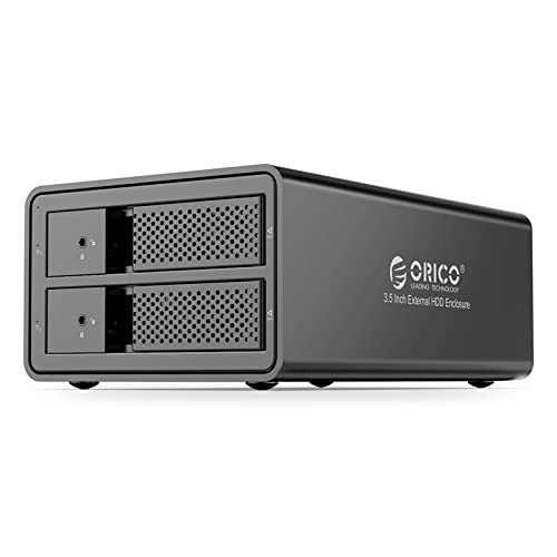 RAID機能装備] ORICO 3.5インチ ハードディスクケース USB3.0接続 HDD