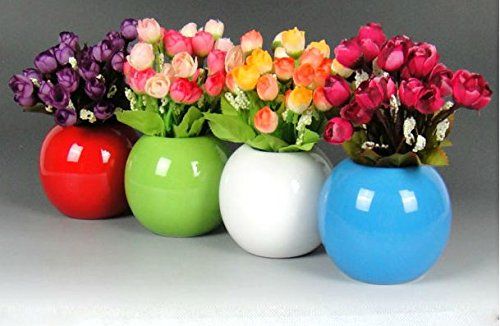 花瓶 ミニサイズ カラフル 8個セットの通販はau Pay マーケット ノイシュタット 商品ロットナンバー