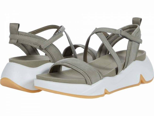 ECCO エコー レディース 女性用 シューズ 靴 サンダル Chunky Strap Sandal Vetiver/Vetiver Cow Nubuck/Textile【送料無料】