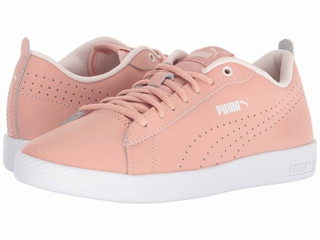 PUMA プーマ レディース 女性用 シューズ 靴 スニーカー 運動靴 Smash V2 L Perf Peach Beige/Peach Beige【送料無料】