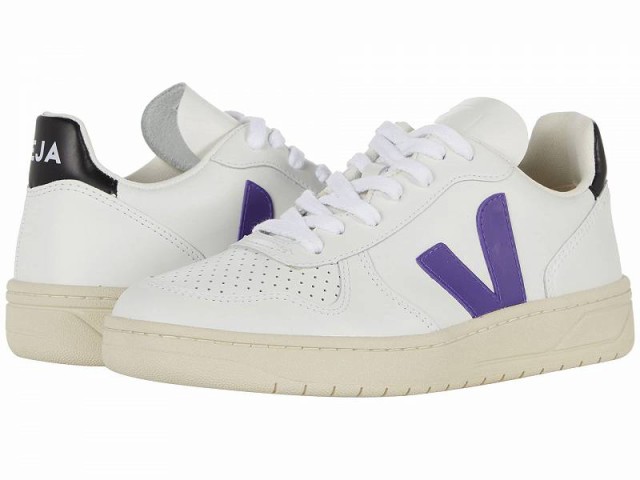 VEJA レディース 女性用 シューズ 靴 スニーカー 運動靴 V-10 Extra White/Purple/Black【送料無料】