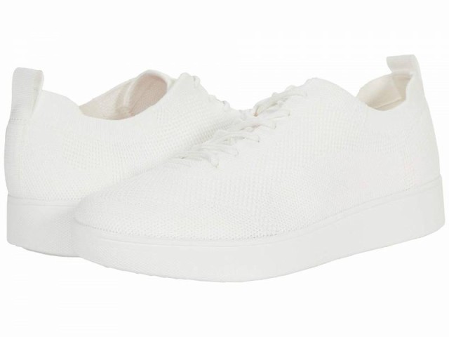 FitFlop フィットフロップ レディース 女性用 シューズ 靴 スニーカー 運動靴 Rally Tonal Knit Urban White【送料無料】