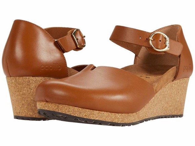 Birkenstock ビルケンシュトック レディース 女性用 シューズ 靴 ヒール Mary By Papillio Ginger Brown Leather【送料無料】