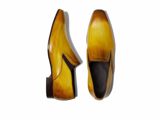 Massimo Matteo マッシオマッテオ メンズ 男性用 シューズ 靴 ローファー Ponte Vecchio Slip-On Giallo Yellow【送料無料】