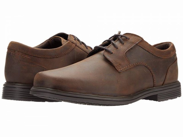 Rockport ロックポート メンズ 男性用 シューズ 靴 オックスフォード 紳士靴 通勤靴 Taylor Waterproof Plain Toe New Tan【送料無料】