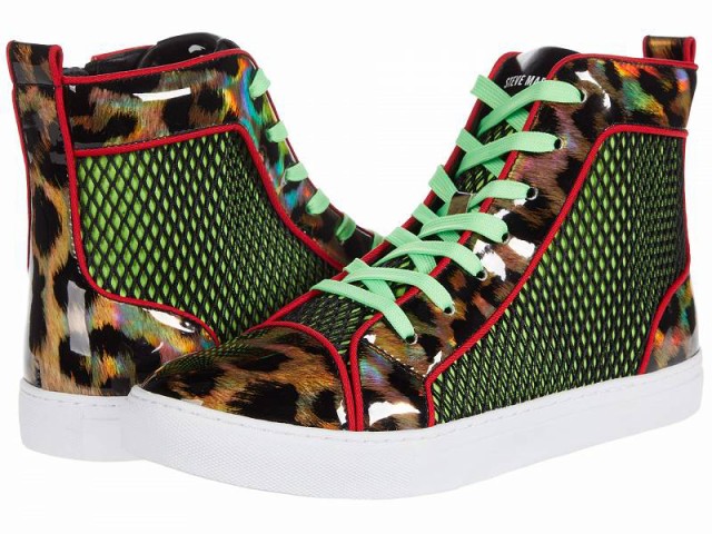 Steve Madden スティーブマデン メンズ 男性用 シューズ 靴 スニーカー 運動靴 Chaotic Green Multi【送料無料】