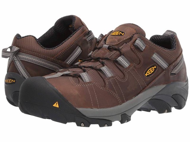 Keen Utility キーン メンズ 男性用 シューズ 靴 スニーカー 運動靴 Detroit Low Steel Toe Cascade Brown【送料無料】