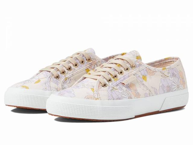 正規 通販 Superga スペルガ レディース 女性用 シューズ 靴 スニーカー 運動靴 2750 Floral Print Light Orange Floral 送料無料 人気直売 Tribella Com Br