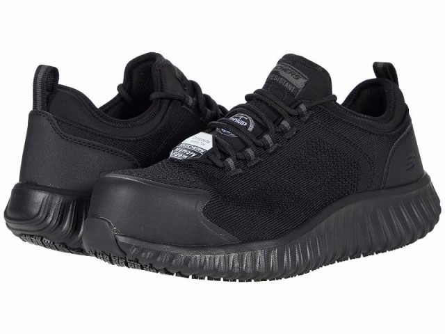 SKECHERS Work スケッチャーズ メンズ 男性用 シューズ 靴 スニーカー 運動靴 Cicades Rhettle Composite Toe Black【送料無料】