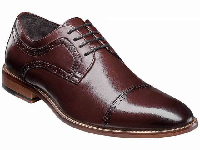 Stacy Adams ステーシーアダムス メンズ 男性用 シューズ 靴 オックスフォード 紳士靴 通勤靴 Dickinson Cap Toe Oxford【送料無料】