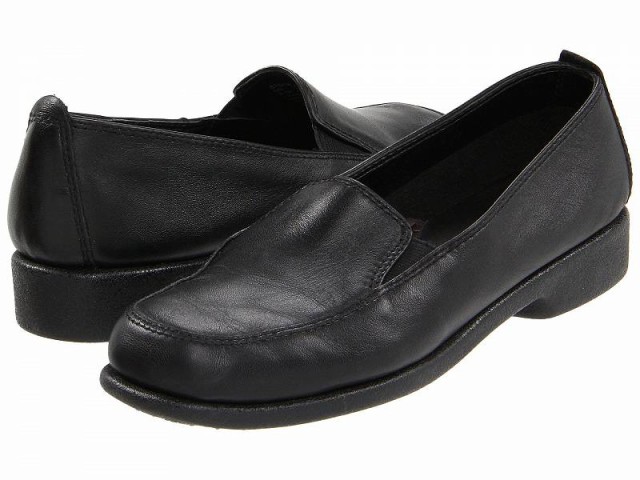 Hush Puppies ハッシュパピーズ レディース 女性用 シューズ 靴 ローファー ボートシューズ Heaven Black Leather 送料無料 Gargour Com