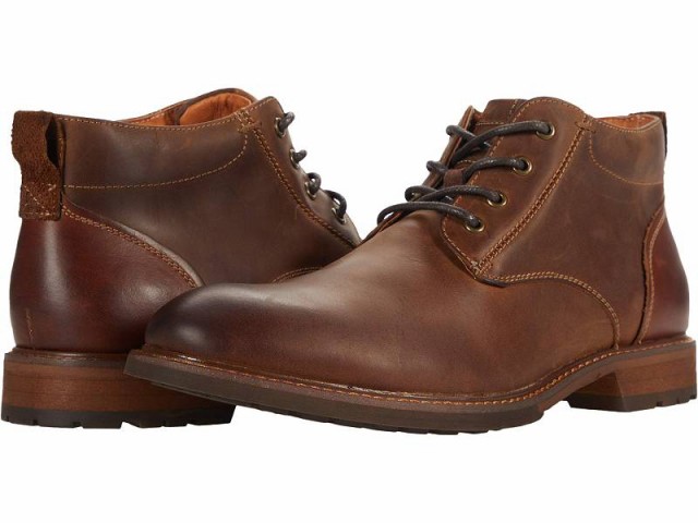 Florsheim フローシャイム メンズ 男性用 シューズ 靴 ブーツ チャッカブーツ Lodge Plain Toe Chukka Boot Brown Crazy【送料無料】