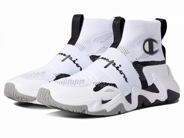 Champion チャンピオン メンズ 男性用 シューズ 靴 スニーカー 運動靴 Hyper Future Hi White/Black【送料無料】