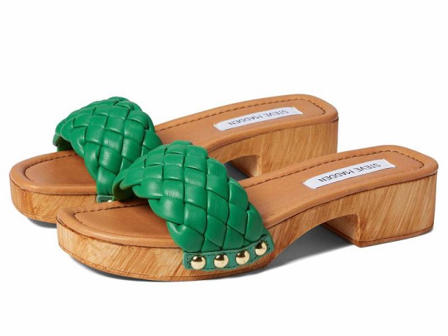 Steve Madden スティーブマデン レディース 女性用 シューズ 靴 ヒール Bennet Sandal Green【送料無料】