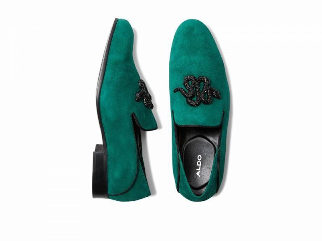 Aldo アルド メンズ 男性用 シューズ 靴 ローファー Golmard Dark Green【送料無料】