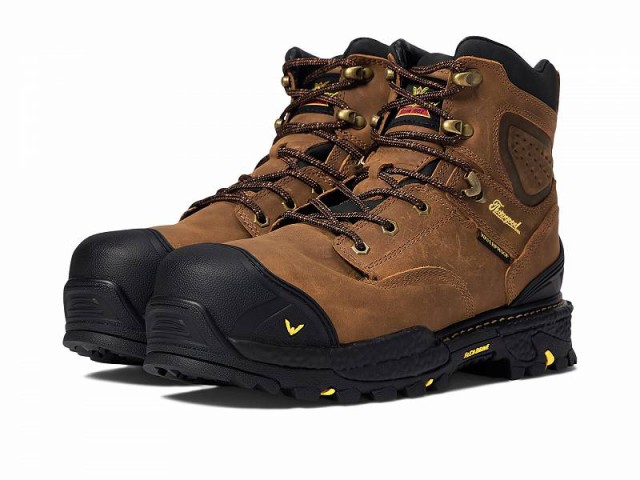 Thorogood ソログッド メンズ 男性用 シューズ 靴 ブーツ ワークブーツ 6 Infinity Waterproof Safety Toe Butterscotch【送料無料】