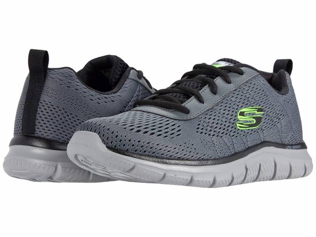 SKECHERS スケッチャーズ メンズ 男性用 シューズ 靴 スニーカー 運動靴 Track Moulton Charcoal/Black【送料無料】