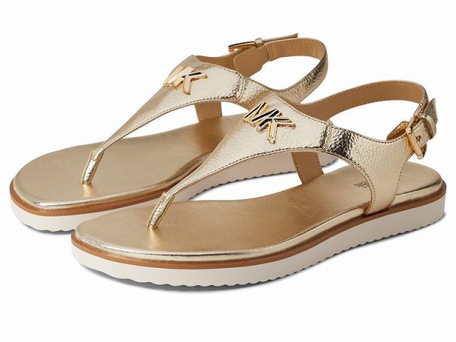 MICHAEL Michael Kors マイケルコース レディース 女性用 シューズ 靴 サンダル Jilly Flat Sandal Pale Gold【送料無料】