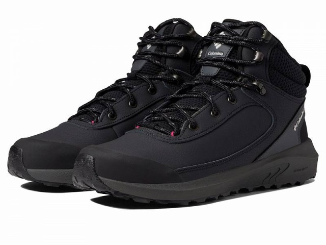 Columbia コロンビア レディース 女性用 シューズ 靴 ブーツ ハイキング トレッキング Trailstorm(TM) Peak Mid Black/Dark【送料無料】