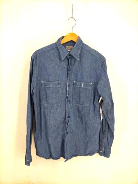 柔らかい バズリクソンズ Buzz Ricksons シャンブレーシャツ サイズ15 メンズ ブランド古着バズストア 注目ブランド Centrodeladultomayor Com Uy