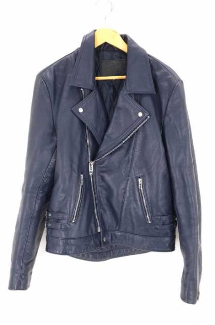 アレキサンダーマックイーン Alexander Mcqueen レザージャケット サイズjpn 48 メンズ ブランド古着バズストア