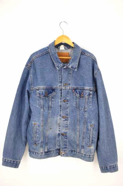 お洒落無限大 リーバイス Levis デニムジャケット サイズjpn Xl メンズ ブランド古着バズストア 目玉 送料無料 Velvetrush Com