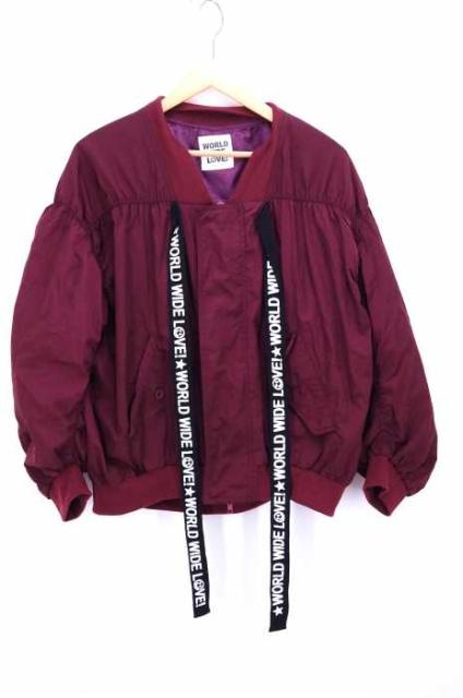 ワールドワイドラブ World Wide Love ブルゾン ジャンパー サイズ1 レディース 中古 ブランド古着バズストア の通販はau Wowma ワウマ ブランド古着のbazzstore バズストア 商品ロットナンバー