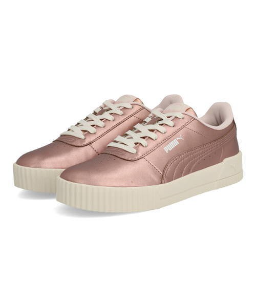 Puma プーマ Carina Metallic レディーススニーカー キャリーナメタリック 03 ローズゴールド ローズゴールドの通販はau Pay マーケット シューズショップasbee 商品ロットナンバー