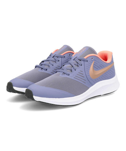 Nike ナイキ Star Runner 2 Gs キッズスニーカー 軽量 スターランナー2gs Aq3542 417 ワールドインディゴ メタリックレッドブロンズの通販はau Pay マーケット シューズショップasbee 商品ロットナンバー
