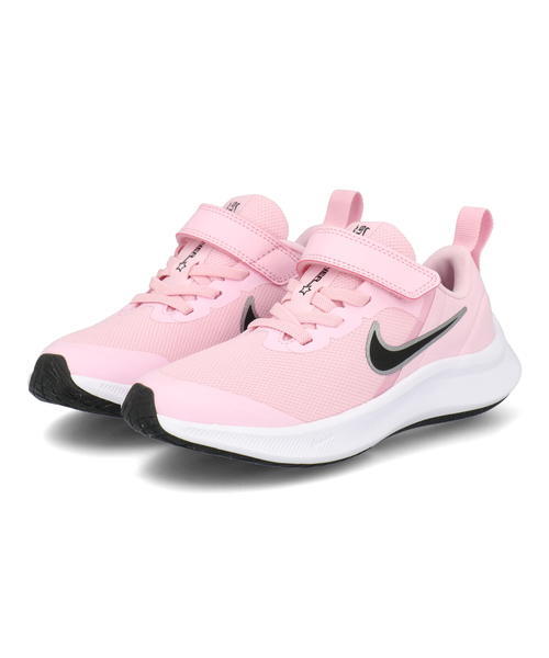 55 以上節約 Nike ナイキ Star Runner 3 Psv キッズスニーカー スターランナー3psv Da2777 601 ピンクフォーム ブラック 希少 Centrodeladultomayor Com Uy
