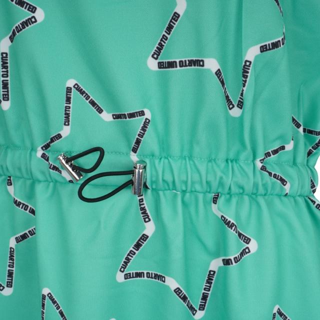 在庫限り クアルトユナイテッド Cuarto United 星柄ノースリーブワンピース レディス 新着商品 Olsonesq Com