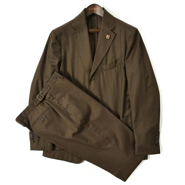 スーツ 通販 Sale Lardini ノッチドラペル 3シーズン Special テーラード ラルディーニ 段返り3bシングル 段返り3bシングル 春 秋冬 3シーズン メンズ ウール コットン