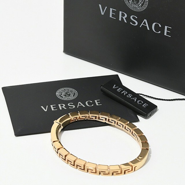 VERSACE ヴェルサーチ ブレスレット アクセサリー ミアンダーブレスレット DG07898 DJMT メンズ GOLD ゴールド