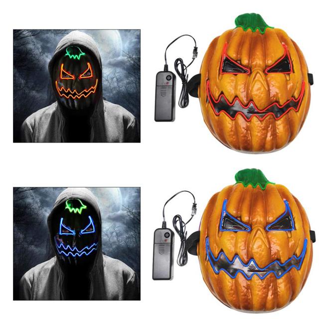 ハロウィーンパーティーのためのいたずらカボチャの頭の形の白熱マスクのコスプレ小道具着用の通販はau Pay マーケット キキ屋 商品ロットナンバー