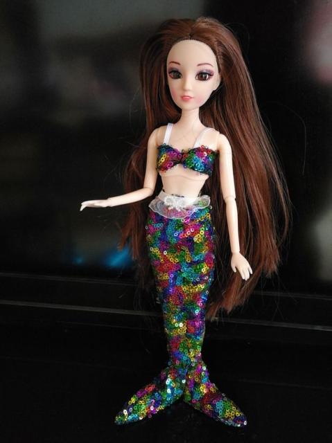 バーベキュードール ランダム配信 のためのスパンコールの人魚服の通販はau Pay マーケット キキ屋 商品ロットナンバー