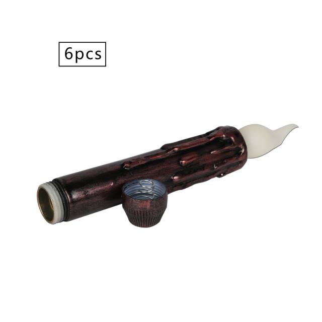 ハロウィーンのクリスマスの宗教的な装飾のための6pcs Led長極電子キャンドルの通販はau Pay マーケット Au Wowma キキ屋 商品ロットナンバー