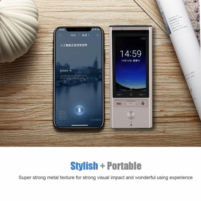 得価新品 T6インテリジェント翻訳機サポート多言語4G マーケット - BLUE FIELD|商品ロットナンバー:499250810 / 3Gネットワーク学習学習ビジネスのための優れた精度の翻訳者の通販はau PAY 好評最新品