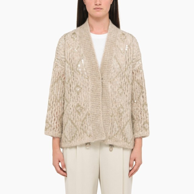 BRUNELLO CUCINELLI ブルネロクチネリ Beige トップス レディース 秋冬2022 M1UR03516WO/L_CUCIN-C9140 【関税・送料無料】【ラッピング